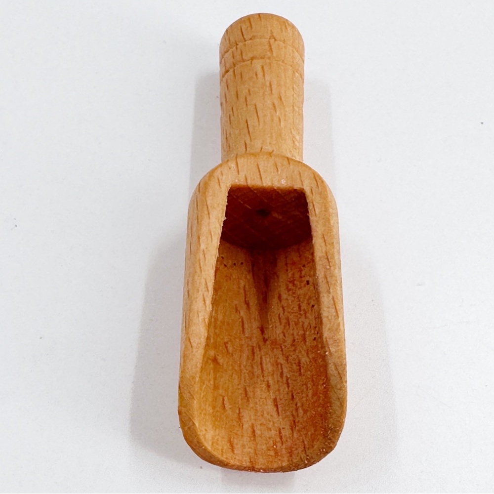 Mini Salt Spoon Set of 3 | Bamboo Scoop for Coffee, Spices, Sugar, Bath Salts - Picture 4 of 7